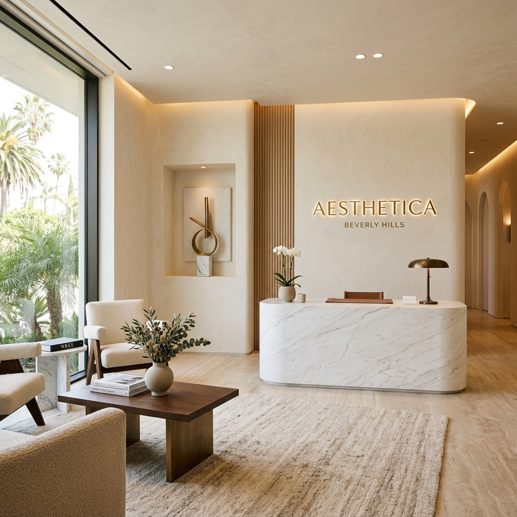 Luxury Med Spa Lobby